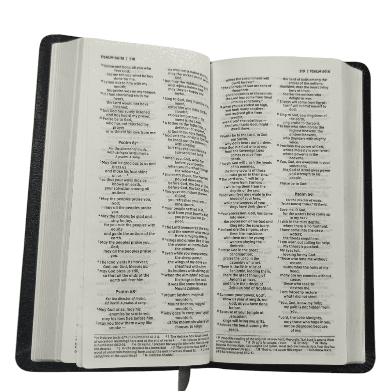 NIV Pocket Thinline Bible, Bonded Leather Black, Red Letter, Comfort Print - Ultra-Portable New International Version Holy Bible for Everyday Reading and Travel (ISBN: 9780310458166)