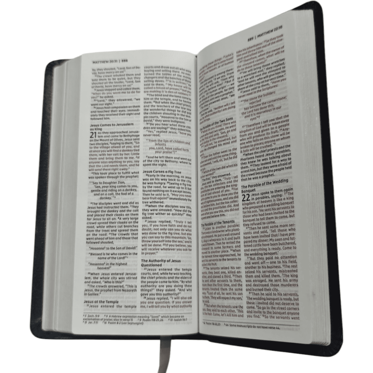 NIV Pocket Thinline Bible, Bonded Leather Black, Red Letter, Comfort Print - Ultra-Portable New International Version Holy Bible for Everyday Reading and Travel (ISBN: 9780310458166)