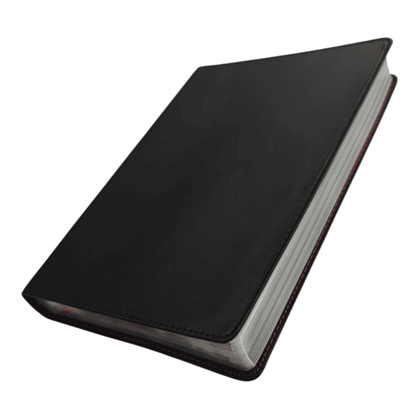 NKJV Large Print Ultrathin Bible, Leathersoft, Brown, Red Letter Edition, Comfort Print: Easy-to-Read Text in a Surprisingly Thin Design