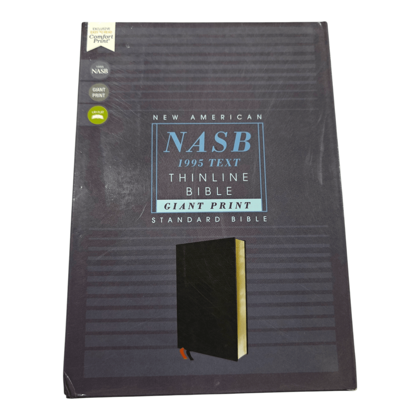 NASB Thinline Bible Standard Edition: New American Standard Bible, Portable Hardcover, Black
