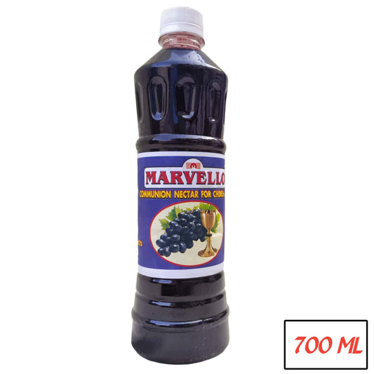 Marvello Communion Juice - 700ml Bottle for Church Communion Services