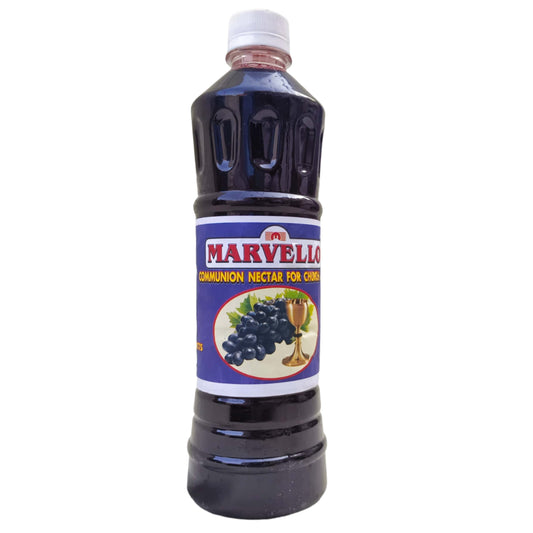 Marvello Communion Juice - 700ml Bottle for Church Communion Services