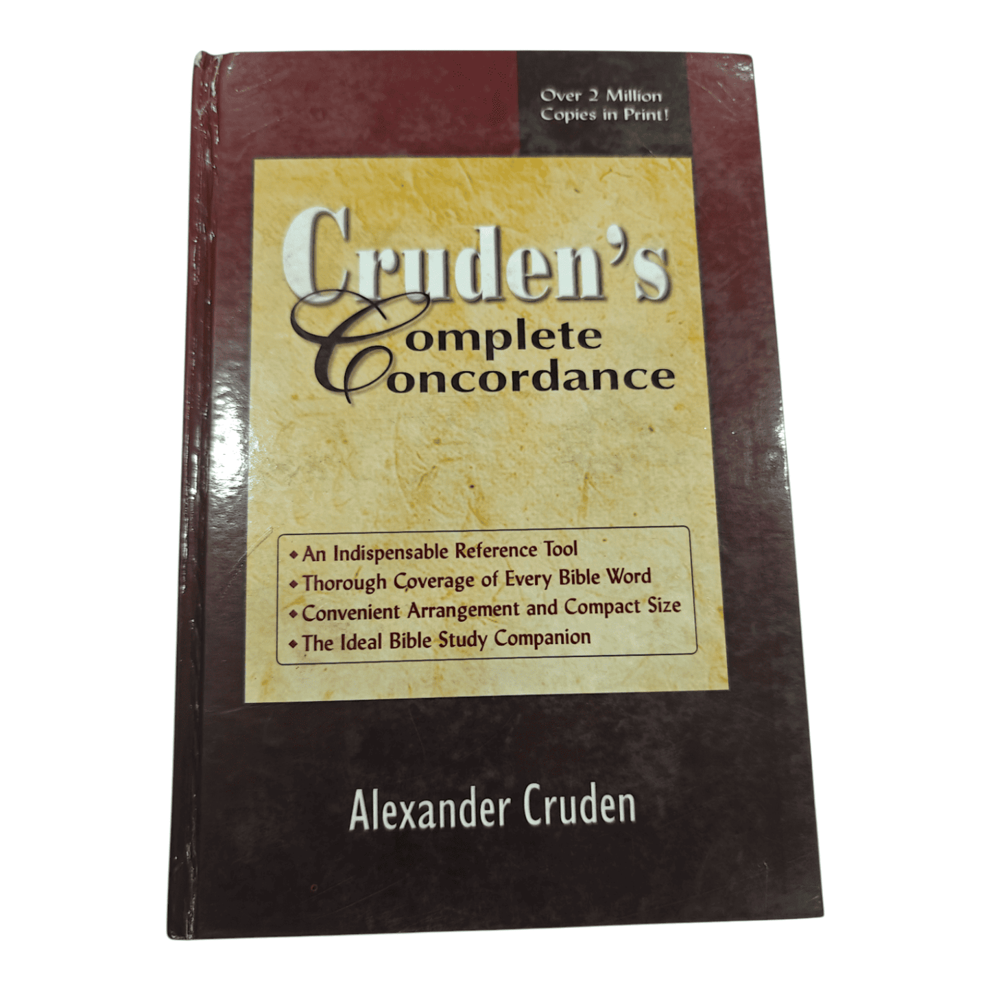 Cruden's Complete Concordance, Hardcover Edition - Comprehensive Alphabetical Index to Every Word in the King James Version Bible by Alexander Cruden (ISBN: 9788173622311)