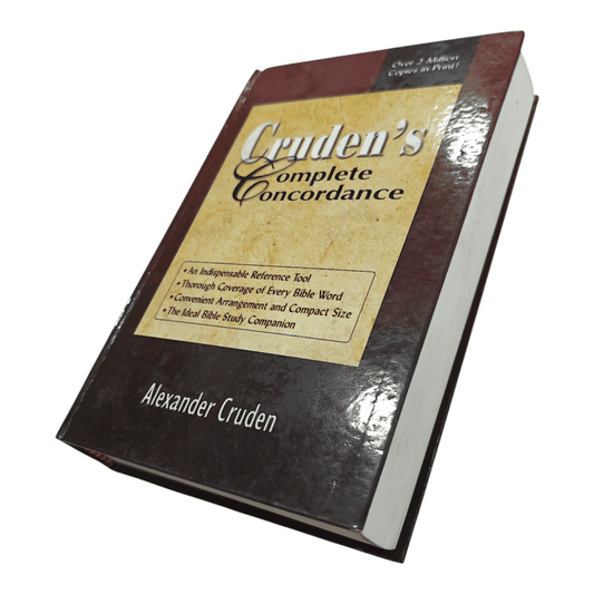 Cruden's Complete Concordance, Hardcover Edition - Comprehensive Alphabetical Index to Every Word in the King James Version Bible by Alexander Cruden (ISBN: 9788173622311)