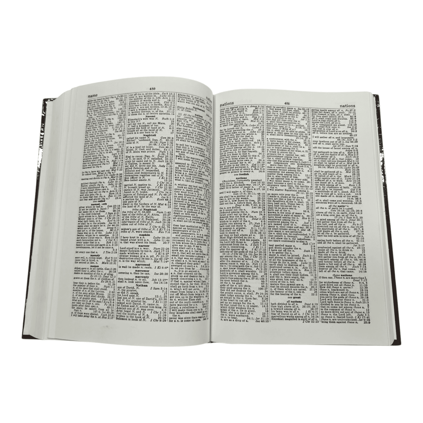 Cruden's Complete Concordance, Hardcover Edition - Comprehensive Alphabetical Index to Every Word in the King James Version Bible by Alexander Cruden (ISBN: 9788173622311)