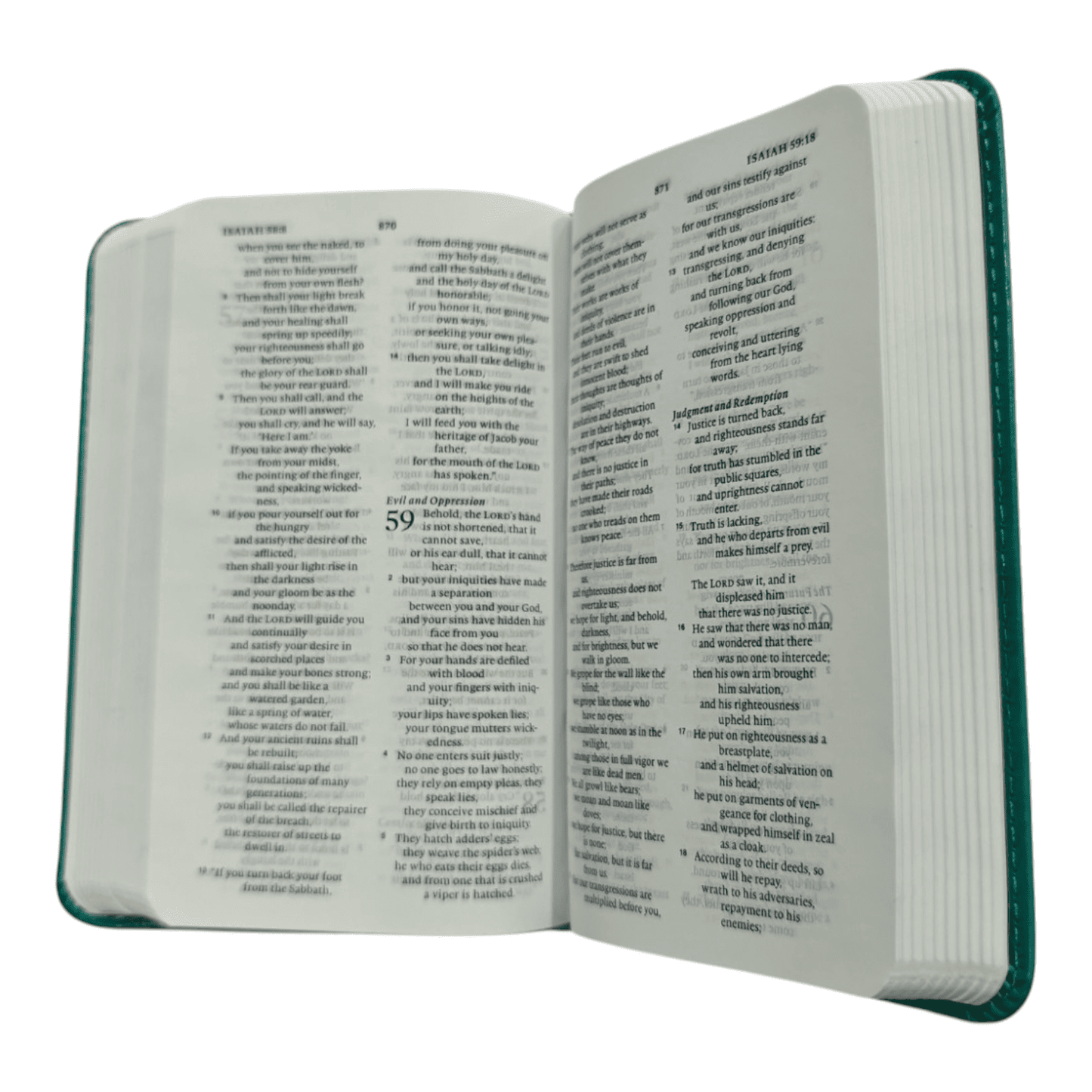 ESV Pocket Bible, TruTone Turquoise with Emblem Design - Smallest Complete English Standard Version Holy Bible for On-the-Go Reading and Memorization (ISBN: 9781433581687)
