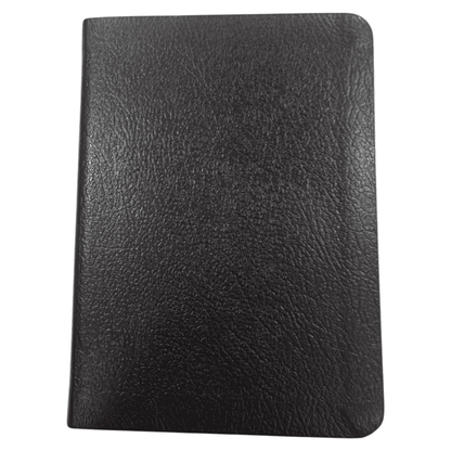 KJV Large Print Compact Reference Bible, Bonded Leather Burgundy, Red Letter Edition - Portable King James Version Holy Bible with Study Aids and Maps (ISBN: 9781598565591)