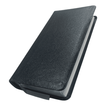 NIV Pocket Thinline Bible, Bonded Leather Black, Red Letter, Comfort Print - Ultra-Portable New International Version Holy Bible for Everyday Reading and Travel (ISBN: 9780310458166)