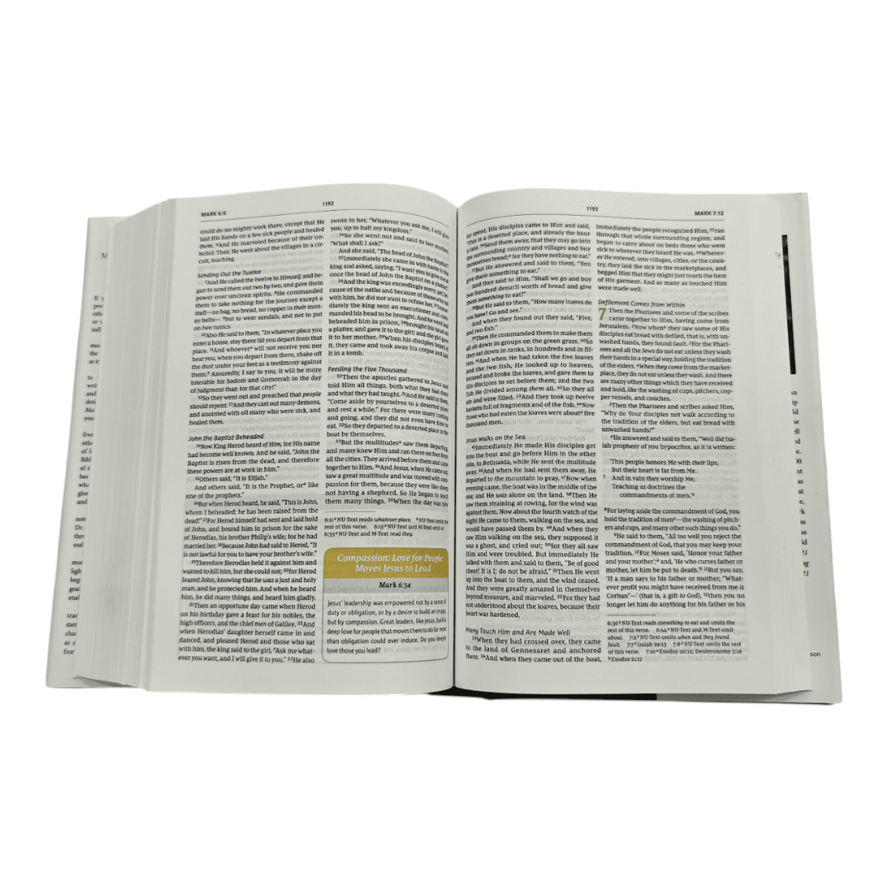 The Maxwell Leadership Bible, Compact Edition, NKJV, Leathersoft, Brown: Principles from God's Word for Effective Leadership