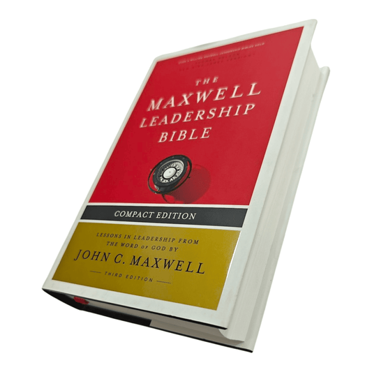 The Maxwell Leadership Bible, Compact Edition, NKJV, Leathersoft, Brown: Principles from God's Word for Effective Leadership