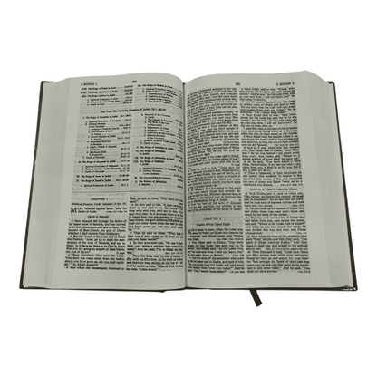 The Open Bible, NKJV Edition, Hardcover, Full-Color Maps, Red Letter Edition: Complete Reference Bible with Study Guide System