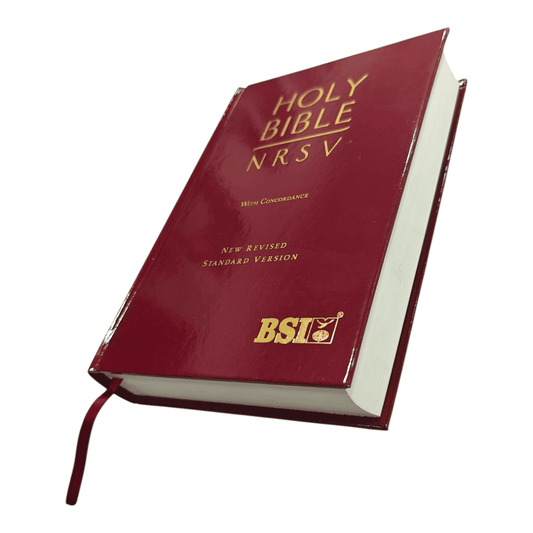 NRSV Bible with Concordance, Black Bonded Leather - Complete New Revised Standard Version Holy Bible with Integrated Reference Concordance (ISBN: 9780564033478)