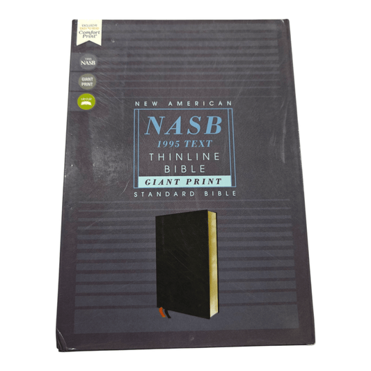NASB Thinline Bible Standard Edition: New American Standard Bible, Portable Hardcover, Black