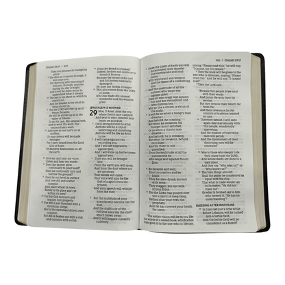 NASB Thinline Bible Standard Edition: New American Standard Bible, Portable Hardcover, Black