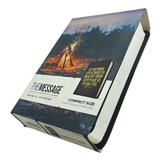 The Message Compact Bible, Hardcover: A Contemporary Reading Bible in a Portable Size, Perfect for Everyday Carry