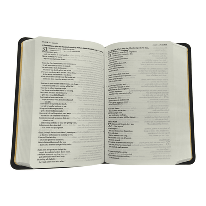 The Message Compact Bible, Hardcover: A Contemporary Reading Bible in a Portable Size, Perfect for Everyday Carry
