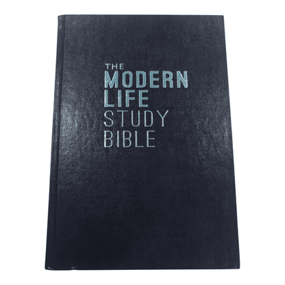 The Modern Life Study Bible, Hardcover: Insights for Connecting God's Word to Your World  (Variations: Replace "Hardcover" with "Imitation Leather, Black" or "Softcover" as needed.)