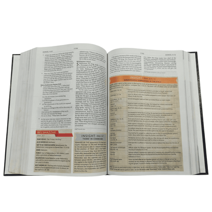 The Modern Life Study Bible, Hardcover: Insights for Connecting God's Word to Your World  (Variations: Replace "Hardcover" with "Imitation Leather, Black" or "Softcover" as needed.)