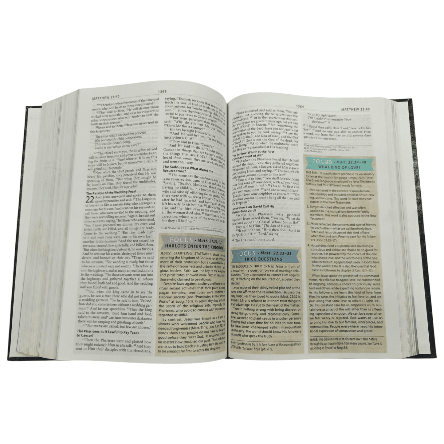 The Modern Life Study Bible, Hardcover: Insights for Connecting God's Word to Your World  (Variations: Replace "Hardcover" with "Imitation Leather, Black" or "Softcover" as needed.)