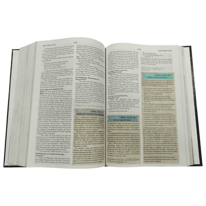 The Modern Life Study Bible, Hardcover: Insights for Connecting God's Word to Your World  (Variations: Replace "Hardcover" with "Imitation Leather, Black" or "Softcover" as needed.)